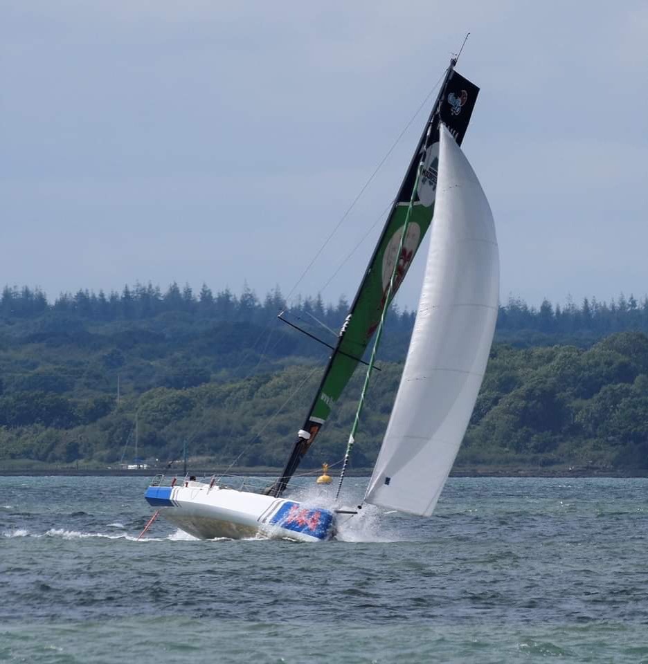 Kite under spinnaker